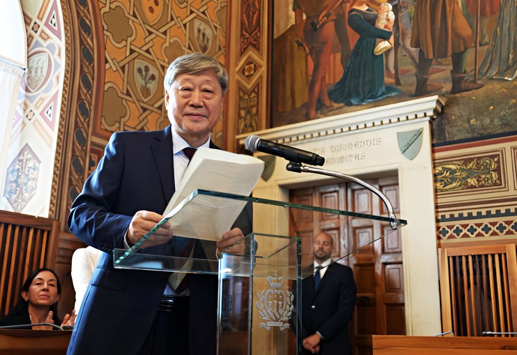 Chairman Zhang in Europe
